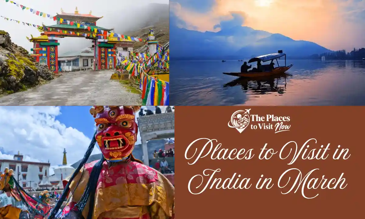 Places to Visit in India in March